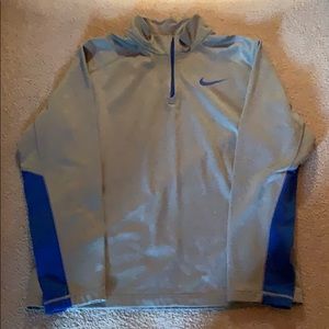 Nike halfzip long sleeve shirt